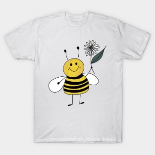 Bee and Flower T-Shirt